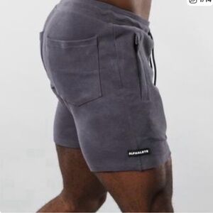 Alphalete Men’s Identity Shorts - Grey